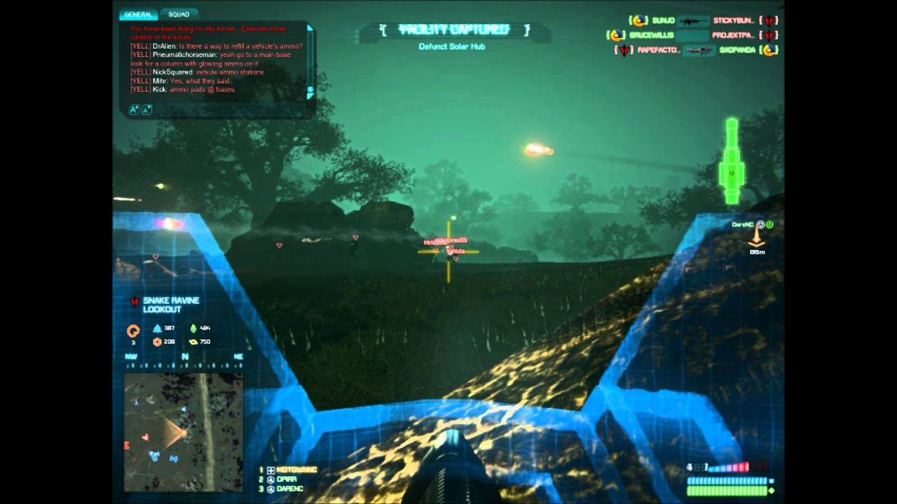 Intense PlanetSide 2 Battle