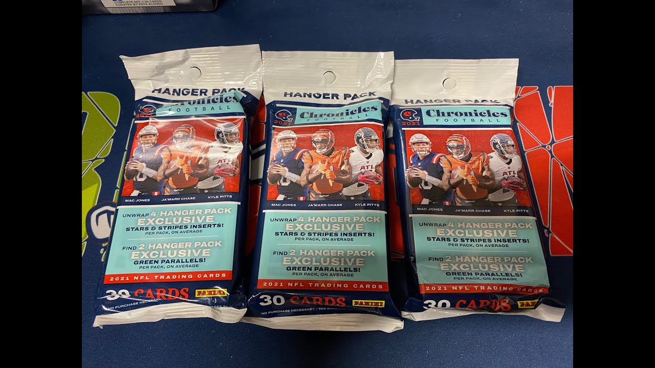 Opening 3 Value Packs of 2021 NFL Chronicles!!Seeing How These Compare To Blaster Boxes!!