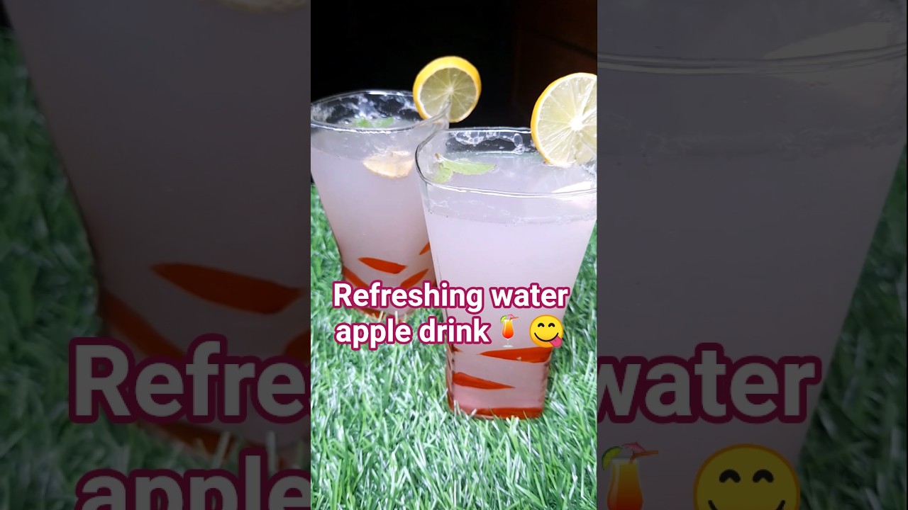 Refreshing Water apple/Jambakka drink 🍹🍹 