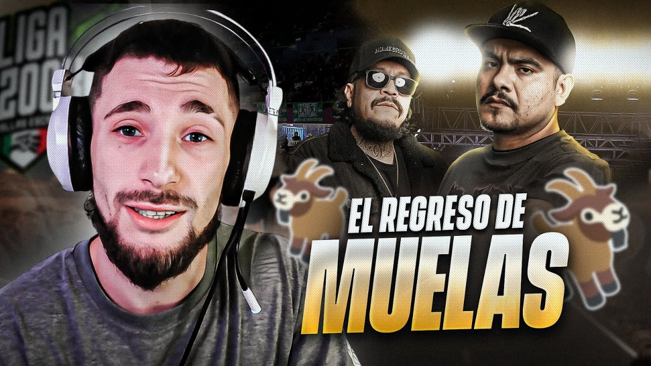 EL REGRESO DE MUELAS 🐐🆚🐐 ACZINO vs MUELAS DE GALLO LIGA BAZOOKA MÉXICO 🇲🇽