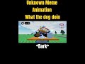 Bark Attack #roblox