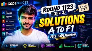 Codeforces Round 1123 (Div. 2) | A-F1 Solutions & Editorial | C++