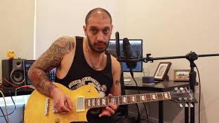 How to play ‘Holy Diver’ by Killswitch Engage Guitar Solo Lesson w/tabs
