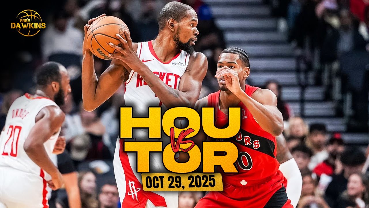 Houston Rockets vs Toronto Raptors Full Game Highlights | Oct 29, 2025  | FreeDawkins