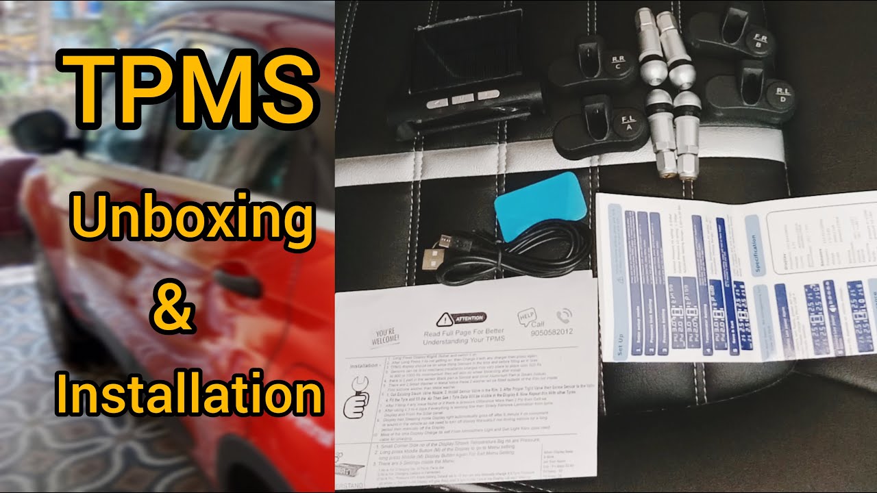 Safety upgrade for my car | Tyre pressure monitoring system | Full demo | A2G