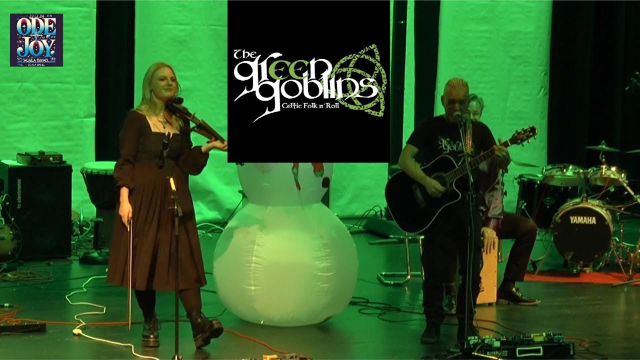 The irish Green Goblins at Ode to Joy 24, Basel World Music Festival