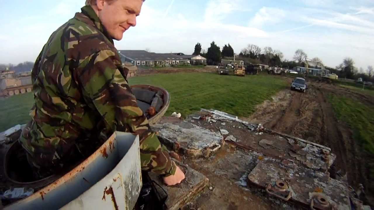 Riding A Chieftain Main Battle Tank