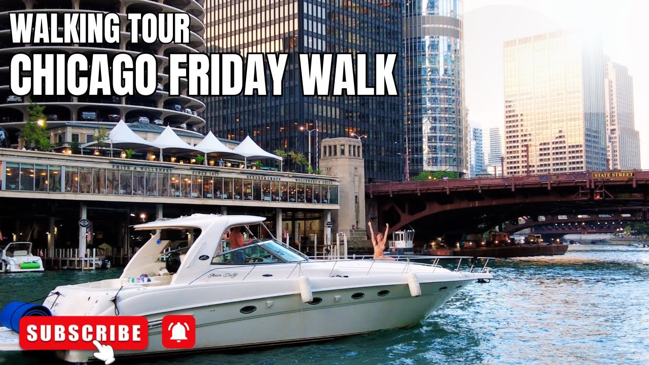 Chicago Friday Walk: Uncover Hidden Gems in 4K Beauty