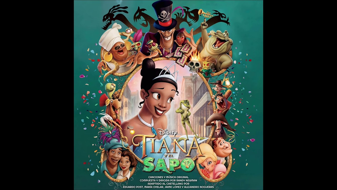 Ma Belle Evangeline “Macaco” (Tiana y El Sapo) BSO En Castellano #disney