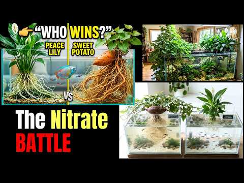 Sweet Potato vs Peace Lily: The Ultimate Aquarium Cleaning Test… Surprising Results