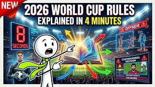 Every New 2026 World Cup Rule Explained in 4 Minutes.
