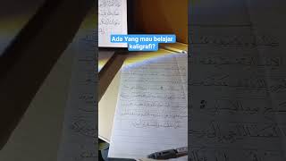 Yuk belajar kaligrafi bareng Ruang Kaligrafer! klik link di bio yaa! #calligraphy #tutorial #belajar Yuk belajar kaligrafi bareng Ruang Kaligrafer! klik link di bio yaa! #calligraphy #tutorial #belajar