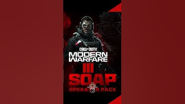 Soap Operator Pack Modern Warfare III Vault Edition Preorder Content #shorts #youtubeshorts #tiktok
