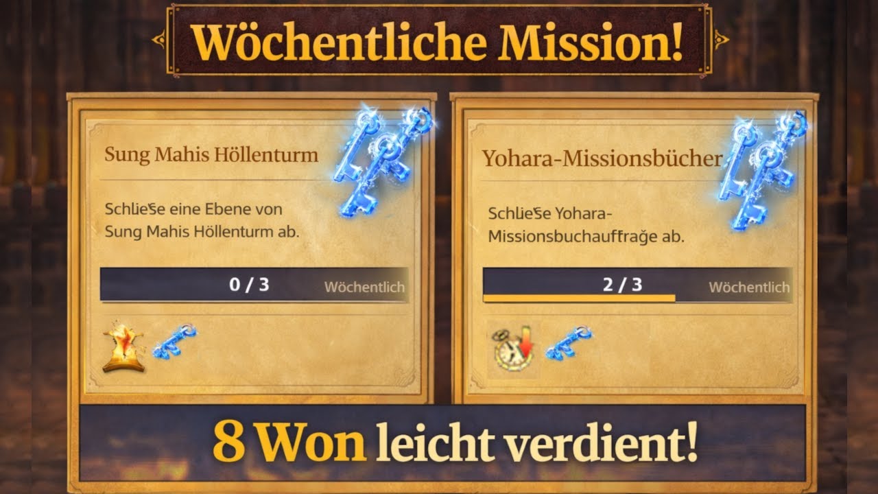 8 Won leicht gemacht Tutorial Wöchentliche Quests Metin 2
