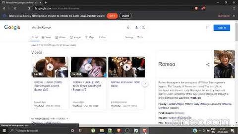 Demo video to show the google scraping result using python selenium