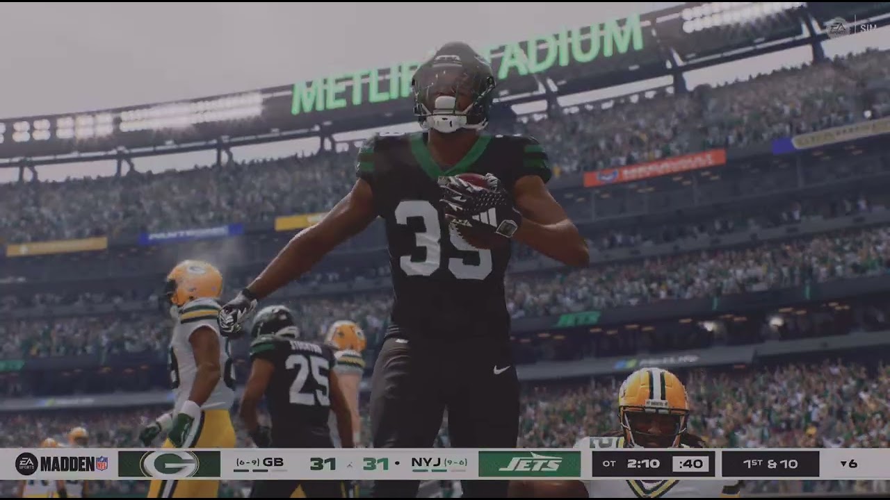 Madden NFL 26- NY Jets Wk 17 overtime