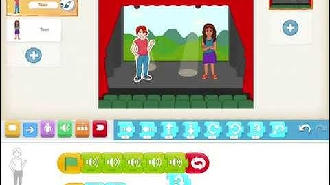 Coding:How to make characters dance (Scratch Jr)
