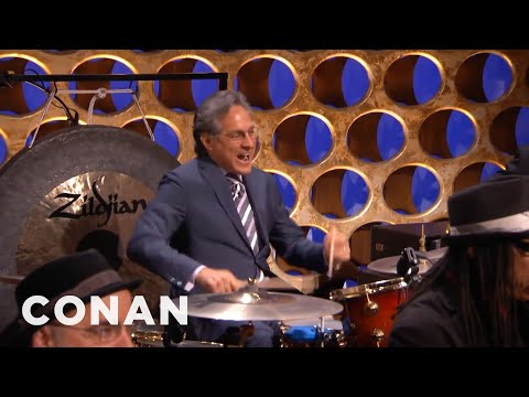 Max Weinberg Returns To Conan | Conan On Tbs