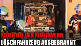 Löschfahrzeug in Flammen: Feuerwehrhaus der Löschgruppe Hennef-Söven bei Brand zerstört | 06.06.2022