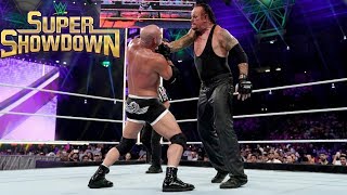 Dberg Vs Undertaker Wwe Super Showdown 2019 Highlights 720P