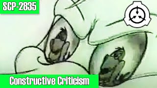 SCP Decoded Reading: SCP-2835 Constructive Criticism