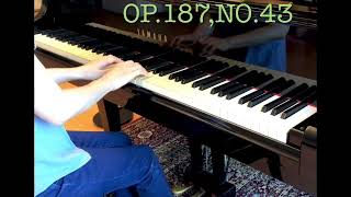 💛😊#43 and #44, Little melodic etudes Op.187 - C.Gurlitt
