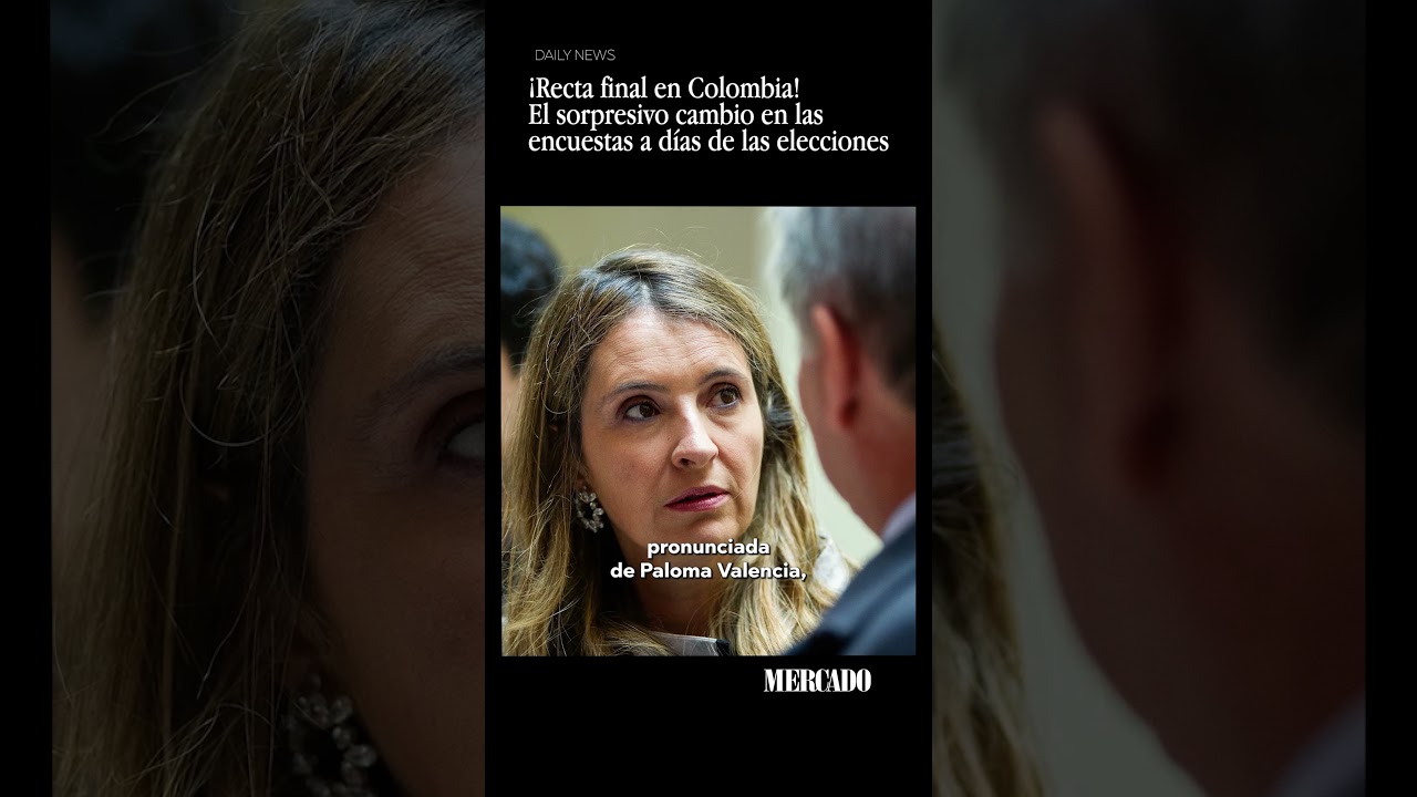 ¡Recta final en Colombia! El sorpresivo cambio en las encuestas a días de las elecciones