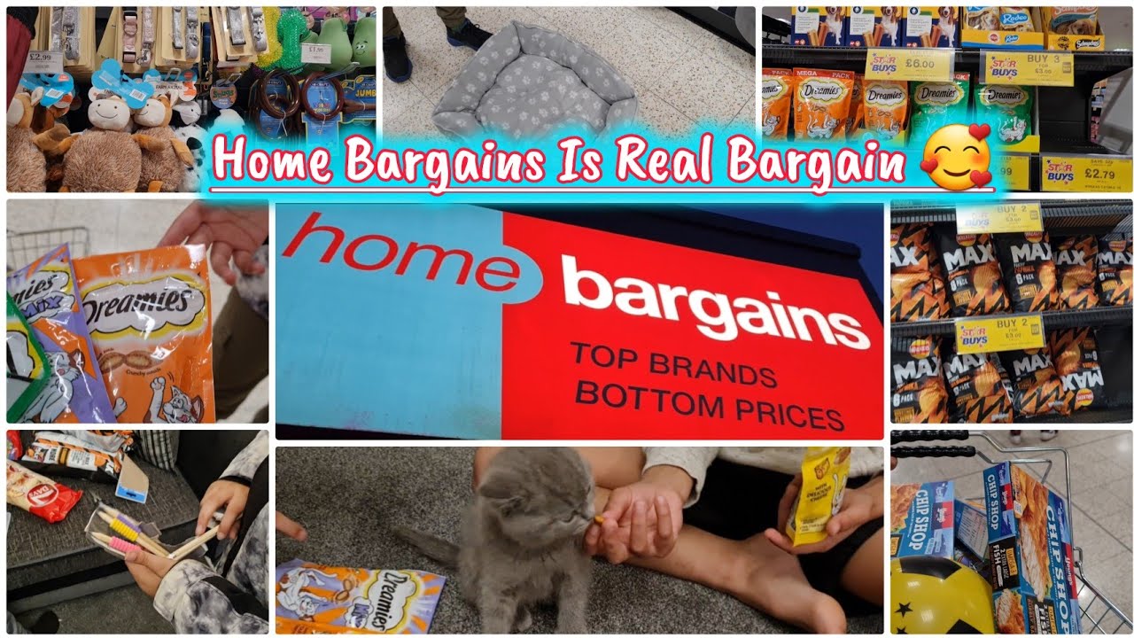 Home Bargains Pet & Home ShoppingWhat Is In My BasketHome Bargains Is