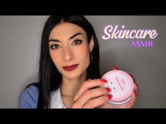 🩷 Deja que mime tu carita esta noche🩷 Skincare + Masaje de cara y manos ⭐️ ASMR Roleplay Español