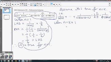 DSE Mathematics Extended Module 2 -- Mathematical Induction (1) (Cantonese)
