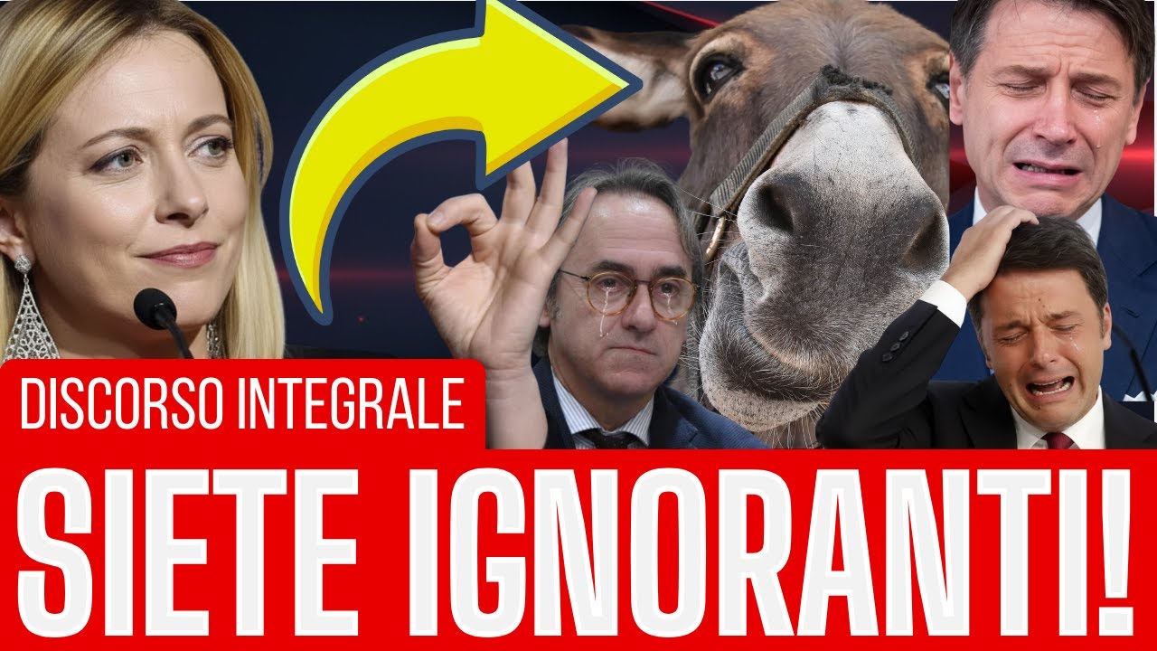 Meloni ASFALTA l'opposizione: "Se non sapete, STUDIATE!