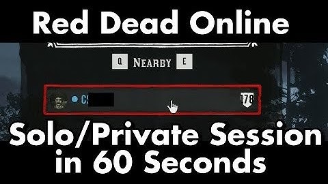 Red Dead Online Solo Lobby in 60 Seconds 2024 (+Private Session With Friends) 100% Reliability RDR2