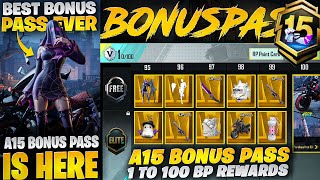A15 Bonus Pass | Free Bonus Pass 2x  | Best Female Mythic Outfit | Upgradable Skins |PUBGM  screenshot 5
