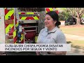 “Cualquier chispa puede causar un incendio”: activan prohibición de quemas en Carolina del Norte
