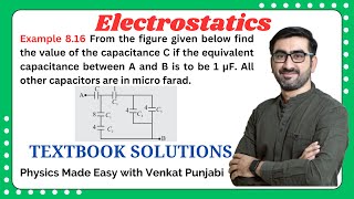 Example 8.16 | From the figure given below find the value | 11th Maharashtra Board | Electrostatics