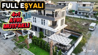 Didim Efeler Mahallesinde 200 M² Arsa Üzerine Kurulu Modern 41 Köşe Havuzlu Yazlık Bahçeli Villa