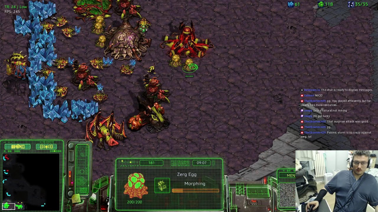 A rank Zerg shooting for S rank