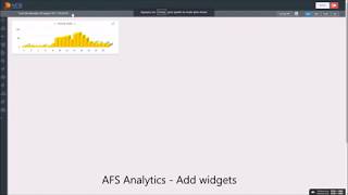 Manage AFS Analytics Widgets screenshot 4