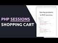 How to store, update and remove products in a php session shopping cart