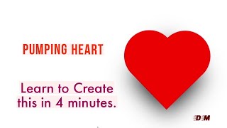 Learn To Create a Pulsing Heart With Only HTML & CSS | No Javascript | #csstutorial  #htmltutorial
