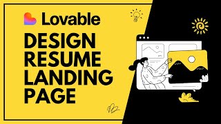 Lovable - How To Create Resume Landing Page