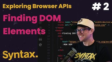 Finding Elements in the DOM with JavaScript