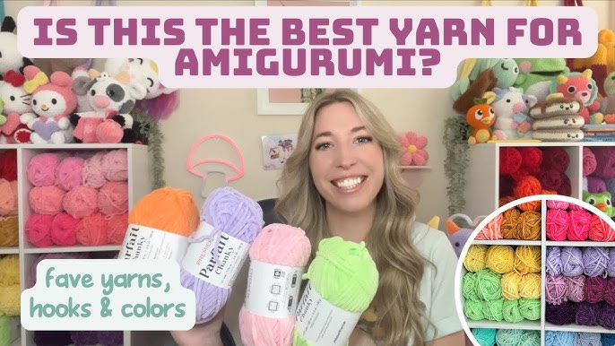 Plush Yarn Crochet for Amigurumi