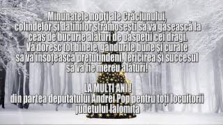 Felicitare Deputatul Andrei Pop