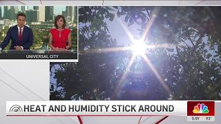 Its not just heat. SoCal is getting humidity