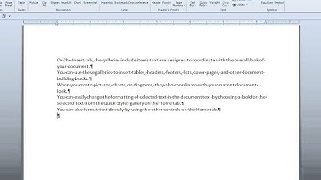 How To: Insert Random Text into Word