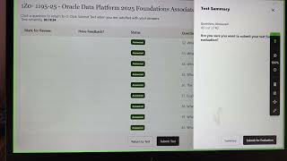 Oracle Data Platform 2025 Foundations Associate certification passed