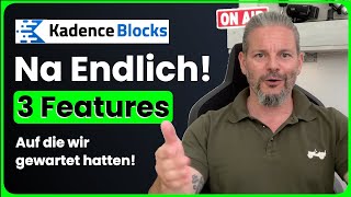 Kadence Blocks introduces 3 brilliant features!