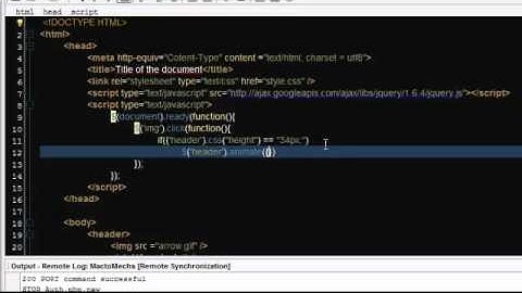 How to make a Jquery header slider using Jquery animate