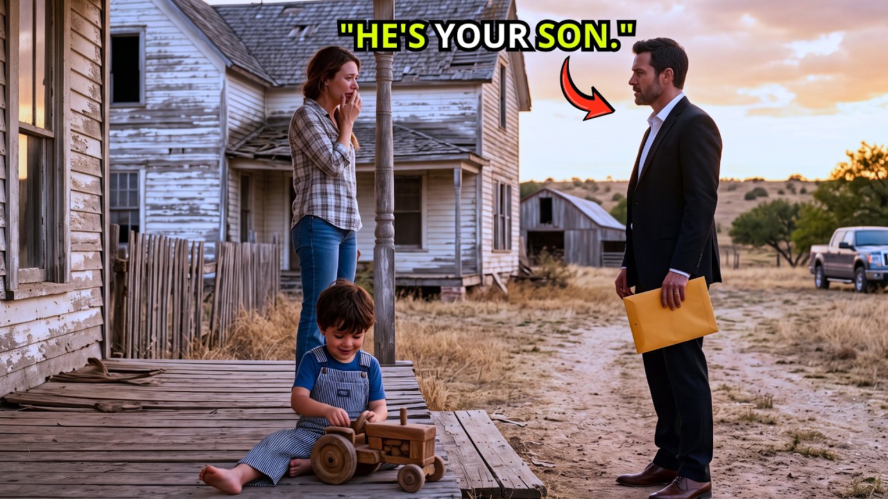 A Millionaire Returned to Sign Divorce Papers… Then He Saw the Son He Never Knew Existed